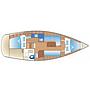 Book yachts online - sailboat - Bavaria 34 Cruiser - Hesperia III - rent