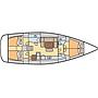Book yachts online - sailboat - Dufour 445 Grand Large - Pyrrha - rent