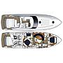 Book yachts online - motorboat - Princess V 58 - Cool - rent