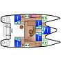 Book yachts online - catamaran - Privilege 45 - Laura - rent
