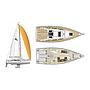 Book yachts online - sailboat - Hanse 418 - Piranha - rent