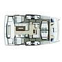 Book yachts online - catamaran - Bali Catspace - FUX 4 Sail - AC + GENERATOR - rent