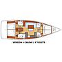 Book yachts online - sailboat - Oceanis 48 - TRIM - rent