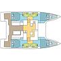 Book yachts online - catamaran - Nautitech 46 Fly - Daria II - rent