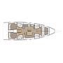 Book yachts online - sailboat - Oceanis 46.1 - Melissa - rent