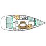 Book yachts online - sailboat - Cyclades 43.4 - Latitud 4 - rent