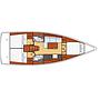 Book yachts online - sailboat - OCEANIS 38.1 BT - ELSA - rent