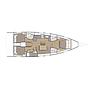 Book yachts online - sailboat - Oceanis 46.1 (bunk cab) - Pathos - Comfort line - rent