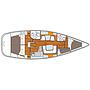 Book yachts online - sailboat - Sun Odyssey 43DS - GABRIJELA II - rent