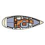 Book yachts online - sailboat - Elan 40 - PLANIKA - rent