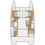 Book yachts online - catamaran - Saba 50 - Lamela (crewed) WEDNESDAY  - rent