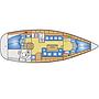 Book yachts online - sailboat - Bavaria 33 Cruiser - Cura - rent