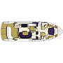 Book yachts online - motorboat - Princess 45 - Summer Love - rent