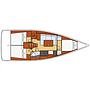 Book yachts online - sailboat - Oceanis 38.1 - Tchao - rent