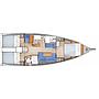 Book yachts online - sailboat - Sun Odyssey 410 - Tuatha de Artaios - rent