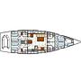 Book yachts online - sailboat - Hanse 540e - Aeolus - rent