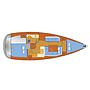 Book yachts online - False - Sun Odyssey 389 (2Cab) - Tara - rent