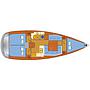 Book yachts online - False - Sun Odyssey 389 (3Cab) - Tequila Sunrise - rent